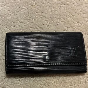 Louis Vuitton Epi Textured Black Wallet👝louis10